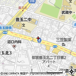 株式会社ガレージフジ龍源　練馬支店周辺の地図