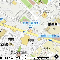 日産東京販売田無西原店周辺の地図