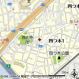 東京都葛飾区四つ木1丁目29-15周辺の地図