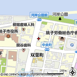株式会社富士薬品　銚子営業所周辺の地図