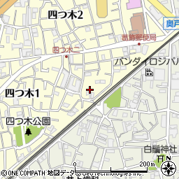 東京都葛飾区四つ木1丁目39-5周辺の地図