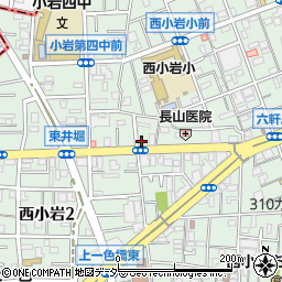 東京都江戸川区西小岩3丁目21-30周辺の地図