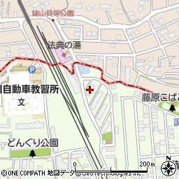 船橋市営藤原団地４号棟周辺の地図