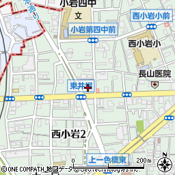 東京都江戸川区西小岩3丁目11周辺の地図