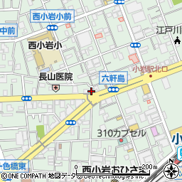 東京都江戸川区西小岩3丁目21-18周辺の地図