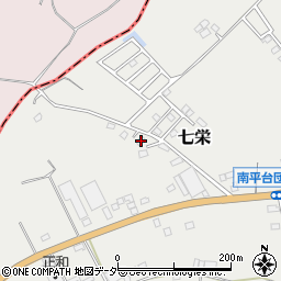 千葉県富里市七栄49-72周辺の地図