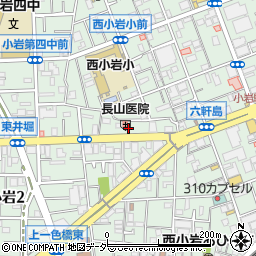 東京都江戸川区西小岩3丁目21-25周辺の地図