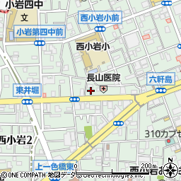 東京都江戸川区西小岩3丁目21-27周辺の地図