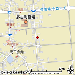 千葉県香取郡多古町多古771周辺の地図