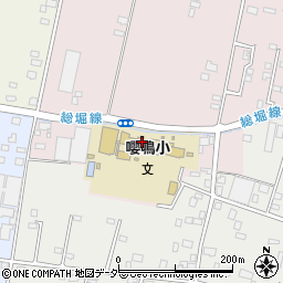 旭市立嚶鳴小学校周辺の地図