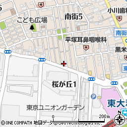 養老乃瀧 東大和市店周辺の地図