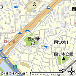 東京都葛飾区四つ木1丁目26-11周辺の地図