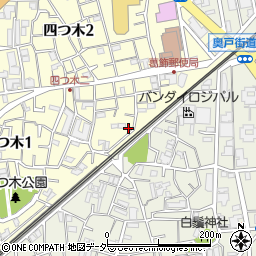 東京都葛飾区四つ木1丁目39-19周辺の地図