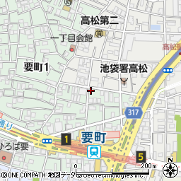小倉庵周辺の地図