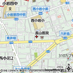 東京都江戸川区西小岩3丁目21-7周辺の地図