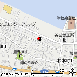ＥＮＥＯＳ松本町ＳＳ周辺の地図