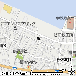 ＥＮＥＯＳ松本町ＳＳ周辺の地図