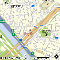 東京都葛飾区四つ木3丁目1-28周辺の地図
