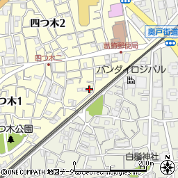 東京都葛飾区四つ木1丁目39-18周辺の地図