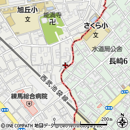 内藤邸akippa駐車場周辺の地図