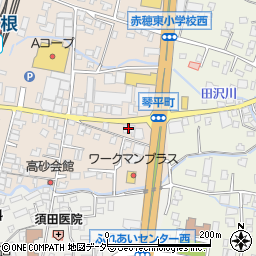 アルプス中央信用金庫赤穂東支店周辺の地図