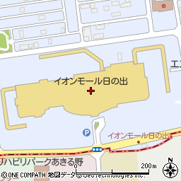 ジーユーイオンモール日の出店周辺の地図