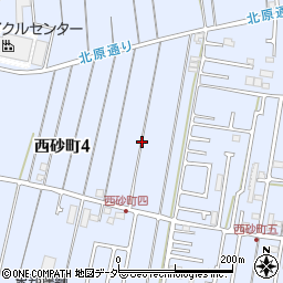 東京都立川市西砂町4丁目50周辺の地図