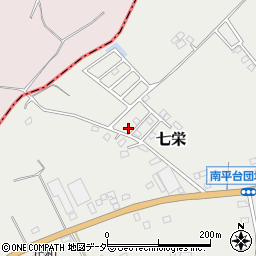 千葉県富里市七栄49-56周辺の地図