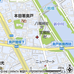 細善商店周辺の地図