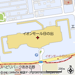日本一イオン日の出店周辺の地図