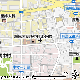 東京土建一般労働組合練馬支部周辺の地図