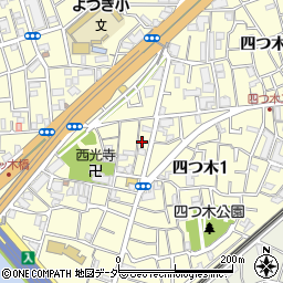 東京都葛飾区四つ木1丁目29-13周辺の地図