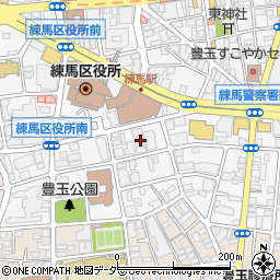 東京都練馬区豊玉北6丁目5周辺の地図