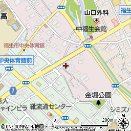 東京都福生市福生2979周辺の地図