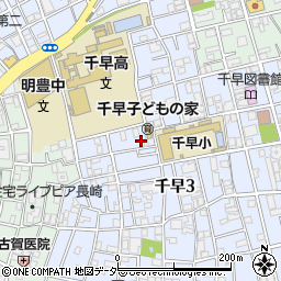 日本キリスト教会　豊島北教会周辺の地図