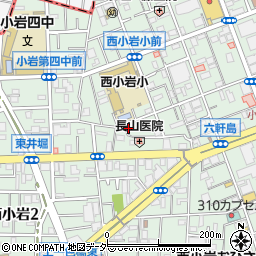 東京都江戸川区西小岩3丁目20-13周辺の地図