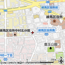 東京都練馬区豊玉北6丁目22周辺の地図