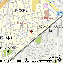 東京都葛飾区四つ木1丁目39-12周辺の地図
