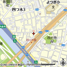 東京都葛飾区四つ木3丁目1-23周辺の地図
