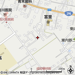 千葉県富里市七栄291-28周辺の地図