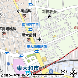 ホルモン焼道場 蔵 東大和店周辺の地図