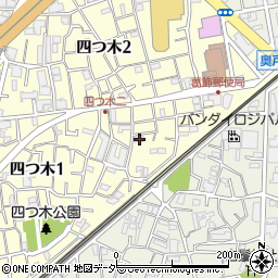 東京都葛飾区四つ木1丁目39-7周辺の地図