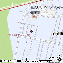 東京都立川市西砂町4丁目64周辺の地図