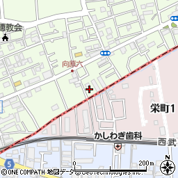 福島構造設計事務所周辺の地図