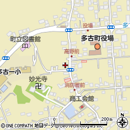 千葉県香取郡多古町多古2540周辺の地図