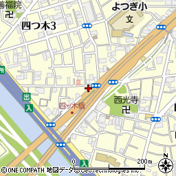 東京都葛飾区四つ木3丁目1-26周辺の地図