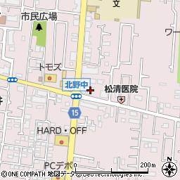 日栄インテック株式会社　西東京営業所周辺の地図