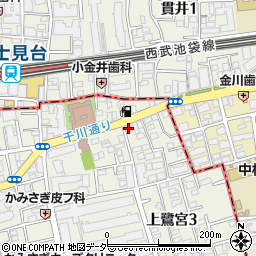 個別指導学院フリーステップ　富士見台教室周辺の地図