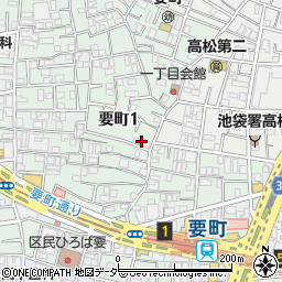 ピザーラ　豊島中央店周辺の地図