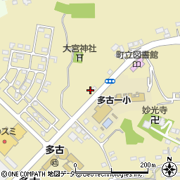 千葉県香取郡多古町多古2560周辺の地図